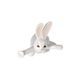 Figurka bílého zajíčka Šťastný den 11,5 / 8 / 14 cm, porcelán, Goebel
