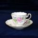 Cup 110 ml plus saucer 140 mm, rose, Meissen porcelain