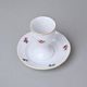 Egg cup with stand 7,5 cm, Hazenka, Cesky porcelan a.s.