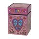 Tea tin James Rizzi - Peace of Love, 7,5 / 7,5 / 11 cm, Metal, Goebel