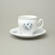 Šálek 220 ml + podšálek 15,5 cm, Thun 1794, karlovarský porcelán, BERNADOTTE motýli