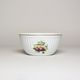 Bowl Mozart 14 cm, Fruits decor, golden line, Cesky porcelan a.s.