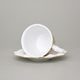 Cup 150 ml and Saucer 14 cm, Diamond Gold, Porcelain Goldfinger