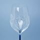 Celebration - Set of 6 Cut Wine Glasses 360 ml, Onion Pattern