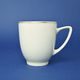 Mug 360 ml, Lea Ivory + Gold, Thun 1974, Carlsbad porcelain