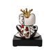 Figurine Romero Britto - Golden Prince, 11,5 / 7,5 / 14,5, Porcelain, Goebel