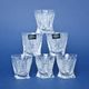 Quadro - 500PK, liqueur glass 55 ml, 8 cm, set of 6 pcs., Crystalite Bohemia