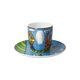 Cup and saucer Romero Britto - Happy, 100 ml / 12 cm, Fine Bone China, Goebel