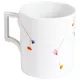 Hrnek Henkel 89 mm 0,25 l, drobné kvítí, Míšeňský porcelán