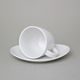 Cup 140 ml for coffee, Thun 1794, karlovarský porcelán, Loos white