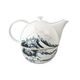Teapot with warmer Hokusai - The great wave, 1,2 l , Fine Bone China, K. Hokusai, Goebel