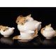 Tea set for 6 persons Cechov, Thun Studio, Luxury Porcelain