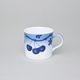 Cup 200 ml, Thun 1794 Carlsbad porcelain, BLUE CHERRY