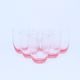 Crystal Glasses Tumbler 200 ml, Set of 6 pcs., Rosalin - Sponde, Kvetna 1794 Glassworks