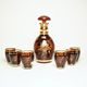 Egermann: Crystal Wine Set Amber, 7 pcs.