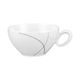 Tea cup and saucer, Trio 71381 Highline, Seltmann Porcelain