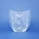 Crystal Hand Cut Vase ORBIT- Thistle decor, 240 mm, Crystalite BOHEMIA