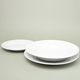 Plate set for 6 pers., Rona white, G. Benedikt 1882