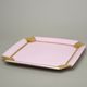 Plate dessert 23 cm, Empír 380 gold, Rose China Chodov