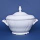 Soup tureen 2,5 l, Thun 1794 Carlsbad porcelain, BERNADOTTE white