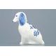 Dog 10 cm, Original Blue Onion Pattern