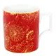 Mug shape Berlin "The Original" 250 ml red-gold, Meissen porcelain