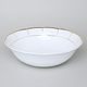 NATÁLIE zlatá: Mísa 24 cm, Thun 1794, karlovarský porcelán
