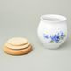 Jar Baňák 10,4 cm CUKR (sugar), 0,4 l, Forget-me-not, Český porcelán a.s.