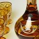 Egermann: Wine Set Amber Yellow Stain, h: 26,5 cm, 7 pieces