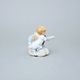 Chlapec s ovečkou, 6,2 x 5,5 x 7,2 cm, Biskvit + Saxe, Porcelánové figurky Duchcov
