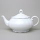 Verona white: Tea pot low 1300 ml, G. Benedikt 1882, bottom sign