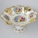 Bowl perforated 32,5 cm footed, The Three Graces, Queens' Carlsbad porcelain