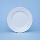 Plate flat 21 cm, White, Cesky porcelan a.s.