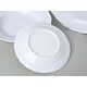 Verona white: Plate set with 25 cm dining plate, G. Benedikt 1882