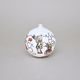Christmas Tree Decoration Ball "Czech Winter 1918", 7,5 cm, Decor n. 6, Hand-decorated
