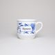 Mug Leo 300 ml with inscription on request, Original Blue Onion Pattern