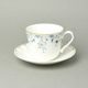 Jasmine: Cup 420 ml and saucer 17 cm, Roy Kirkham fine bone china