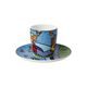 Cup and saucer Romero Britto - Love, 100 ml / 12 cm, Fine Bone China, Goebel