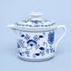 Mug Warmer 900 ml with spout and lid, Original Blue Onion Pattern