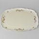 Platter (tray) 40 x 31,5 cm, Thun 1794 Carlsbad porcelain, BERNADOTTE ivory + flowers