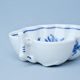 Leaf sugar bowl 10,8 cm, Original Blue Onion Pattern