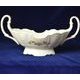 Fruit bowl with handles 36 cm, Thun 1794 Carlsbad porcelain, BERNADOTTE ivory + flowers