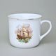 Mug Warmer 0,65 l, Historic sailing ships + giold line, Český porcelán a.s.