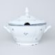 Soup bowl 2,5 l, Thun 1794 Carlsbad porcelain, BERNADOTTE blue flower