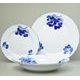Plate set for 6 pers., Cesky porcelan a.s., Blue cherry