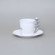 Espresso šálek a podšálek, ZOO chameleon, 80 ml, Limitovaná edice, porcelán Goldfinger