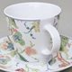 Coffee cup 150 ml and saucer 150 mm, Thun 1794 Carlsbad porcelain, TOM 30005