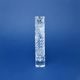Křišťálová váza válec broušená úzká Kometa, 230 mm, GLASSPO / Crystal Bohemia