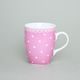 Tom 30357b0 pink: Mug Eva 310 ml, Thun 1794, karlovarský porcelán