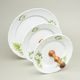Compartment dish 3 pcs. 34 cm, Thun 1794, karlovarský porcelán, CONSTANCE 80262 daisy